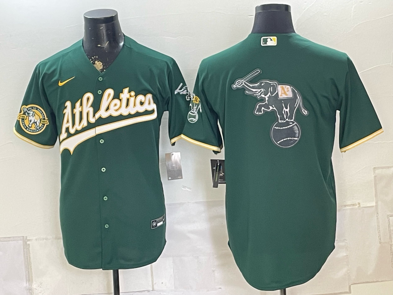 Men Oakland Athletics Blank green Nike 2026 MLB Jersey 0826009